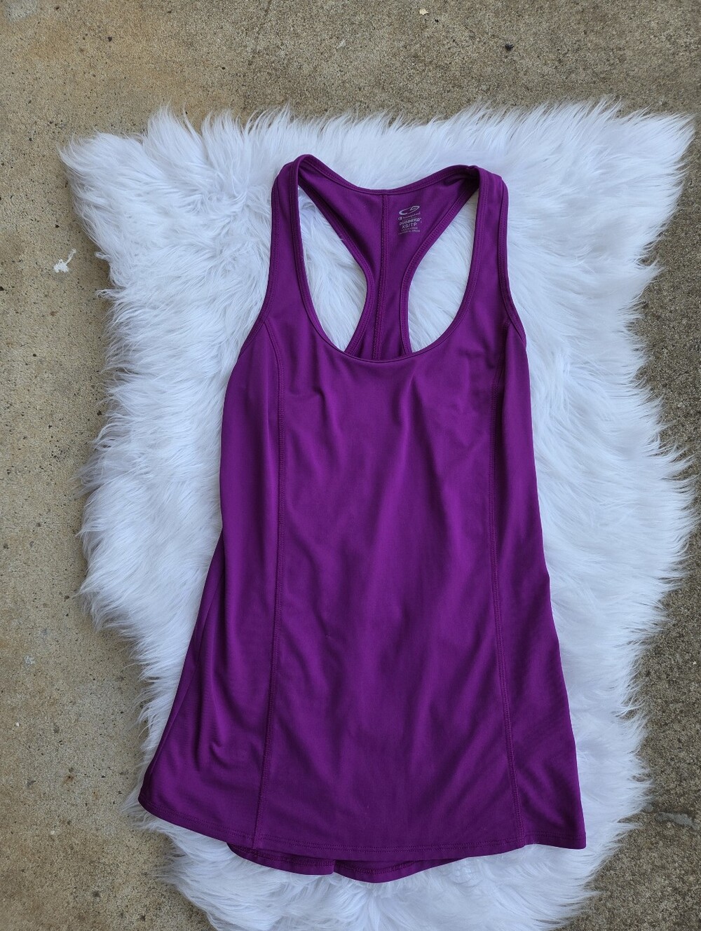 Champion -DuoDry Stretch Sports - Purple Tank - Size XS